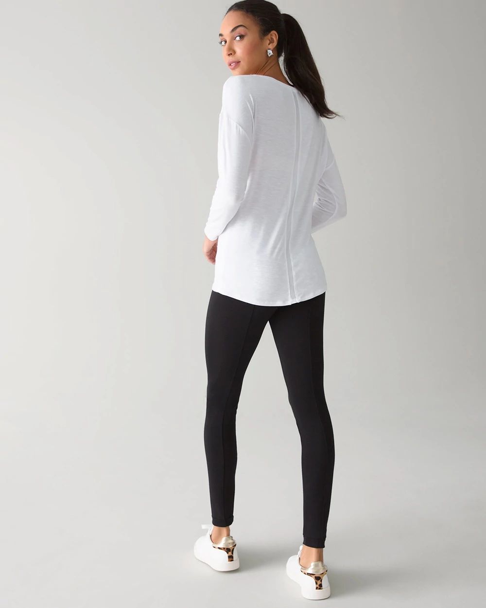 WHBM WKND Relaxed Knit Legging