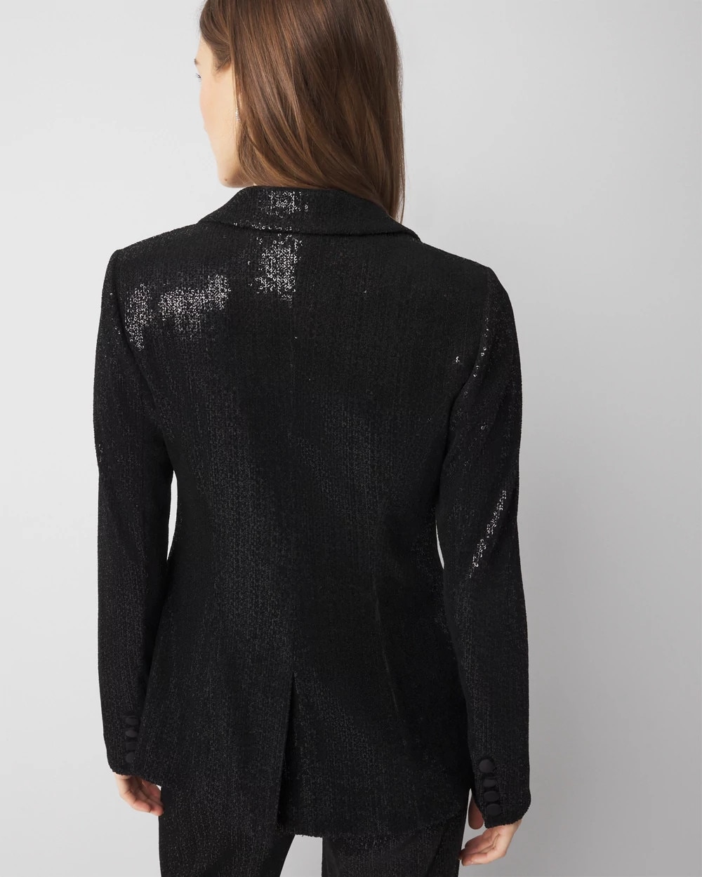 WHBM® One-Button Sequin Blazer