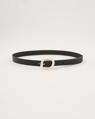 Sculptural Buckle Belt click to view larger image.