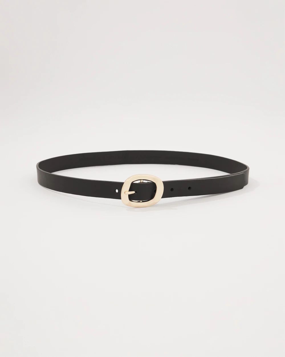 Sculptural Buckle Belt