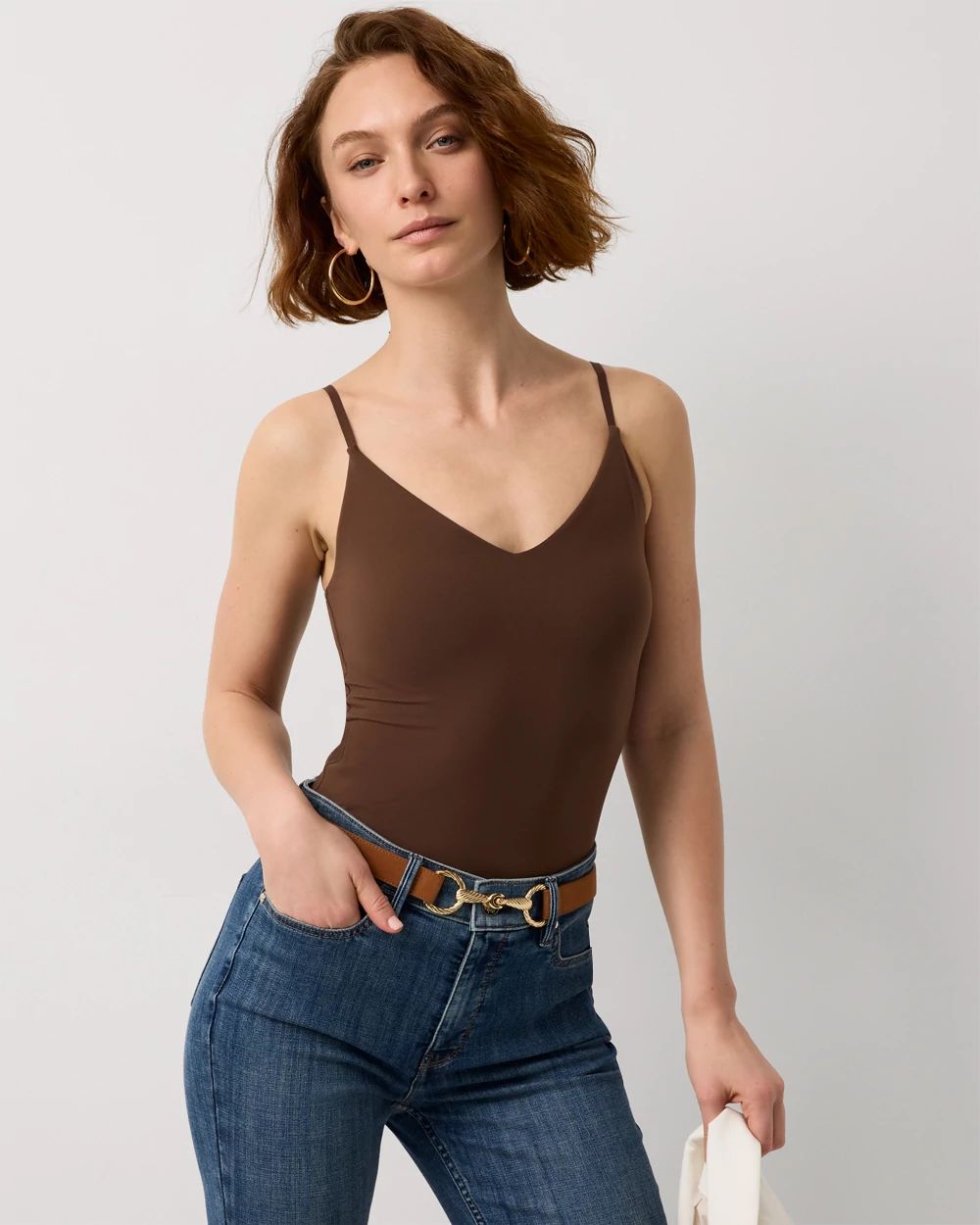 WHBM FORME™ All Ways Stretch V-Neck Cami