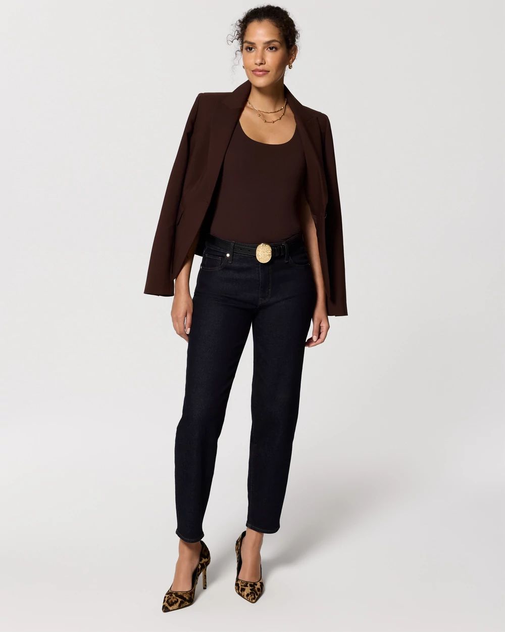 WHBM FORME™ All Ways Stretch Dual Neck Tank click to view larger image.