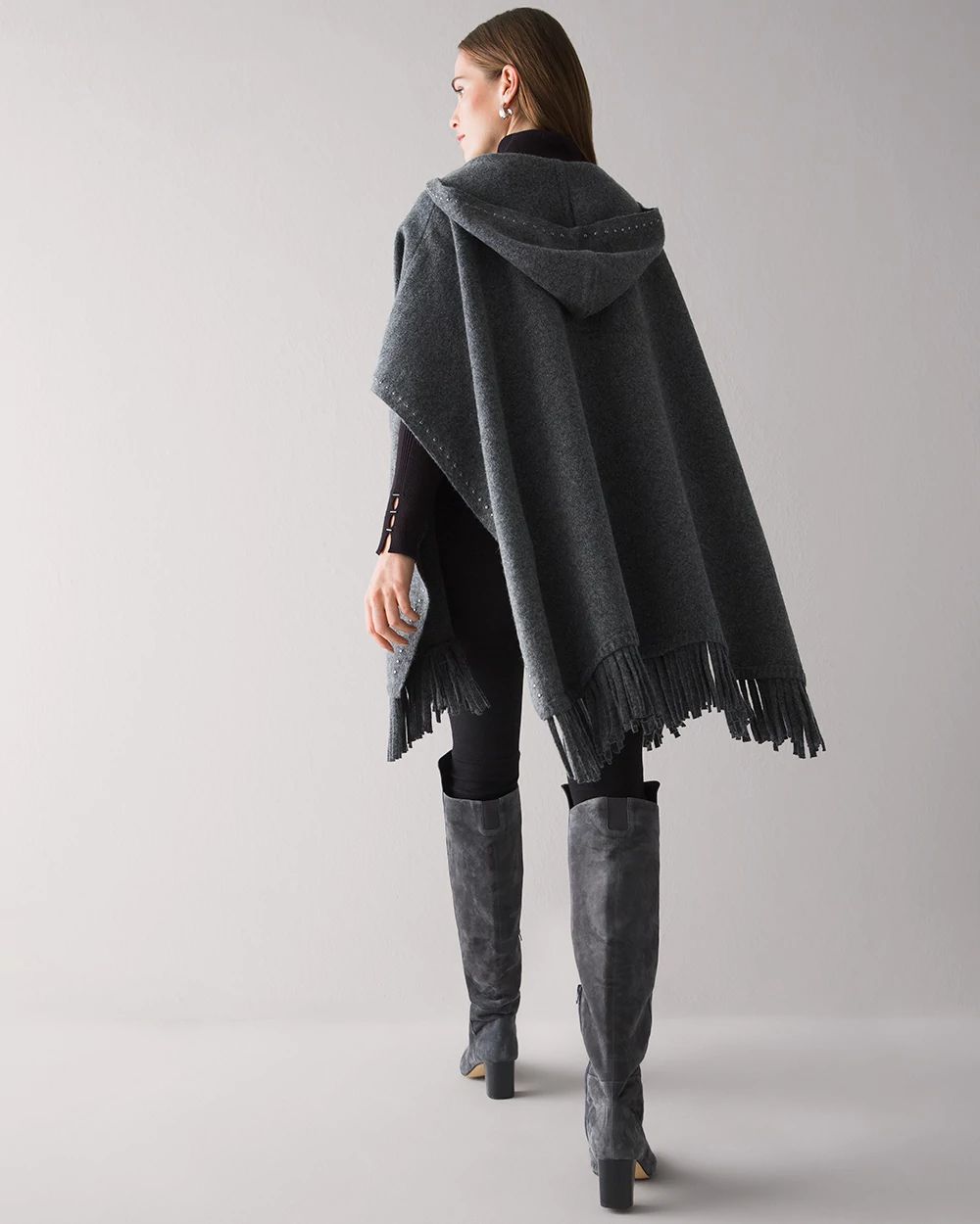 Hooded Ruana Wrap