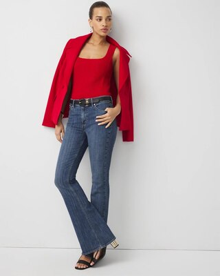 WHBM FORME™ Ribbed Ottoman Tank click to view larger image.