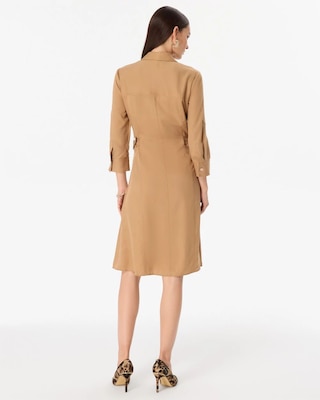Utility Shirt Dress click to view larger image.