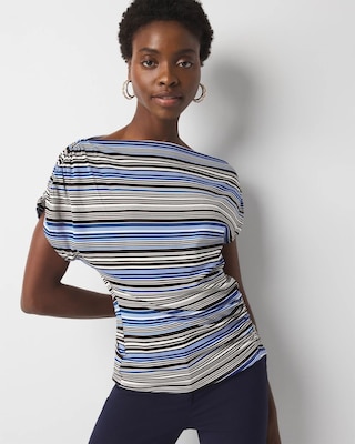 Asymmetric Ruched Top