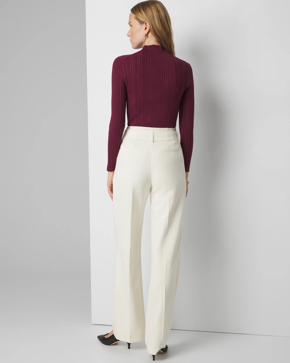 WHBM® Belted Luna Wide Leg Trousers