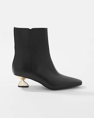 Gold Twist-Heel Bootie click to view larger image.