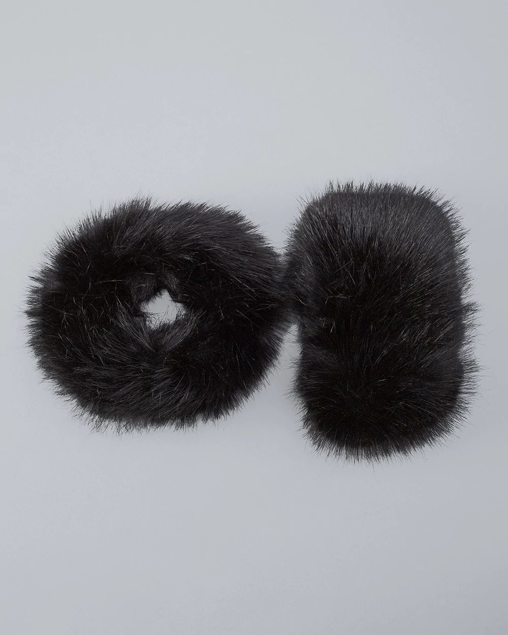 Faux Fur Stretch Cuffs
