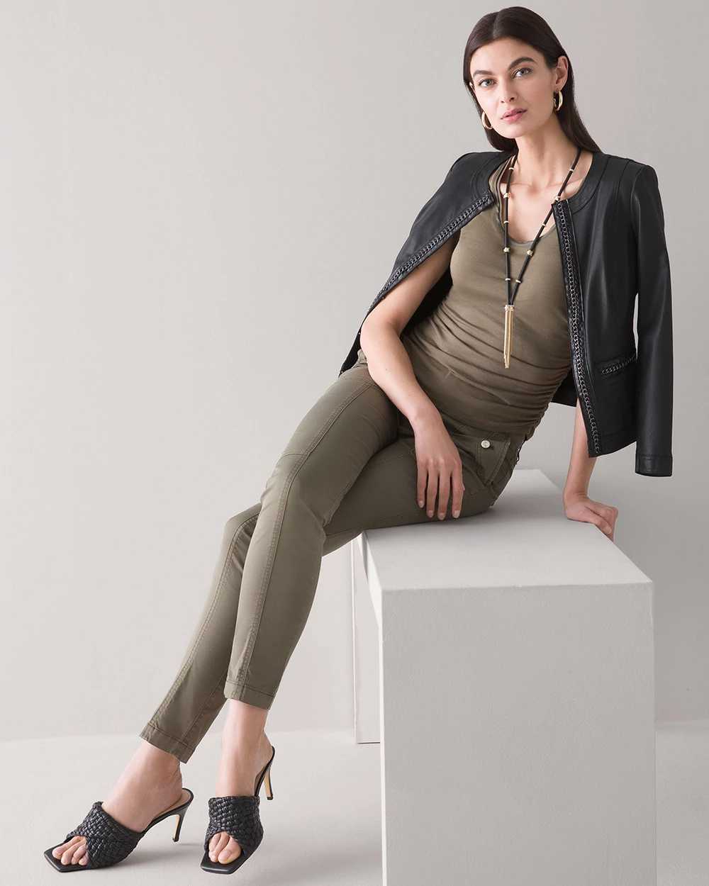 White house black sales market slim ankle pants