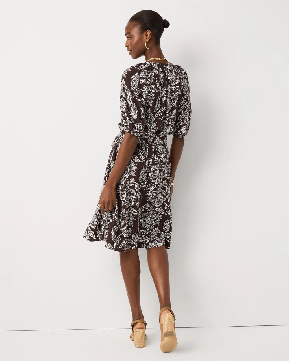 Tie-Waist Mini Dress