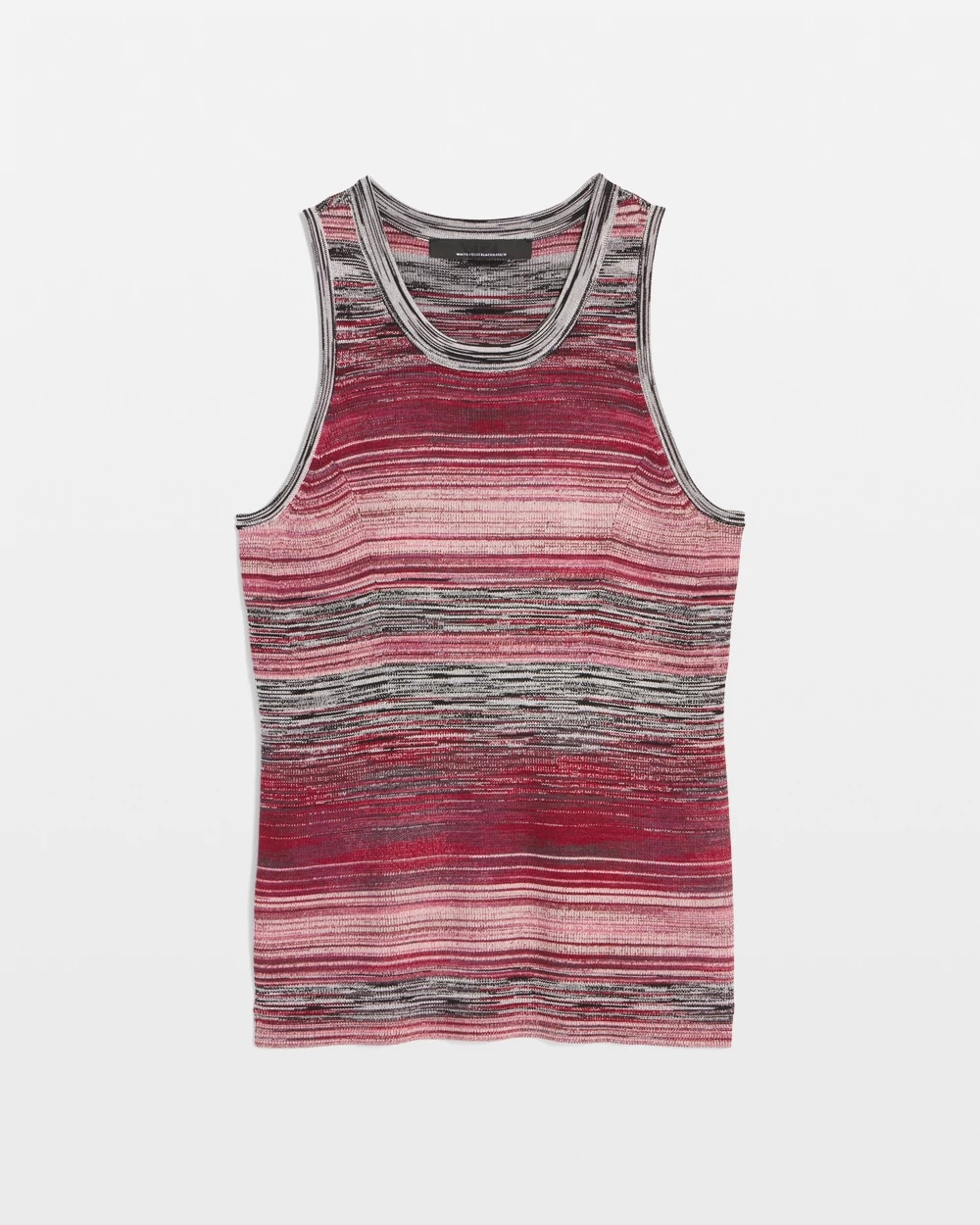Space-Dyed Sweater Tank Top