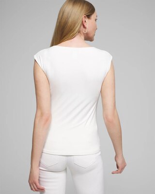 Outlet WHBM Cap Sleeve Top