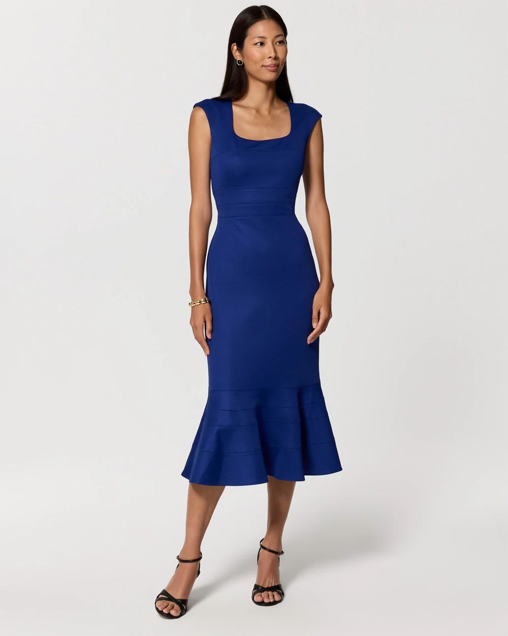 Ponte Midi Dress
