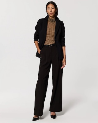 Long Sleeve Mesh Turtleneck click to view larger image.
