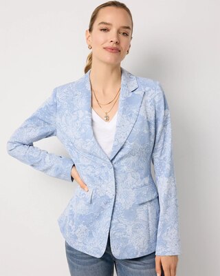 Floral Blazer