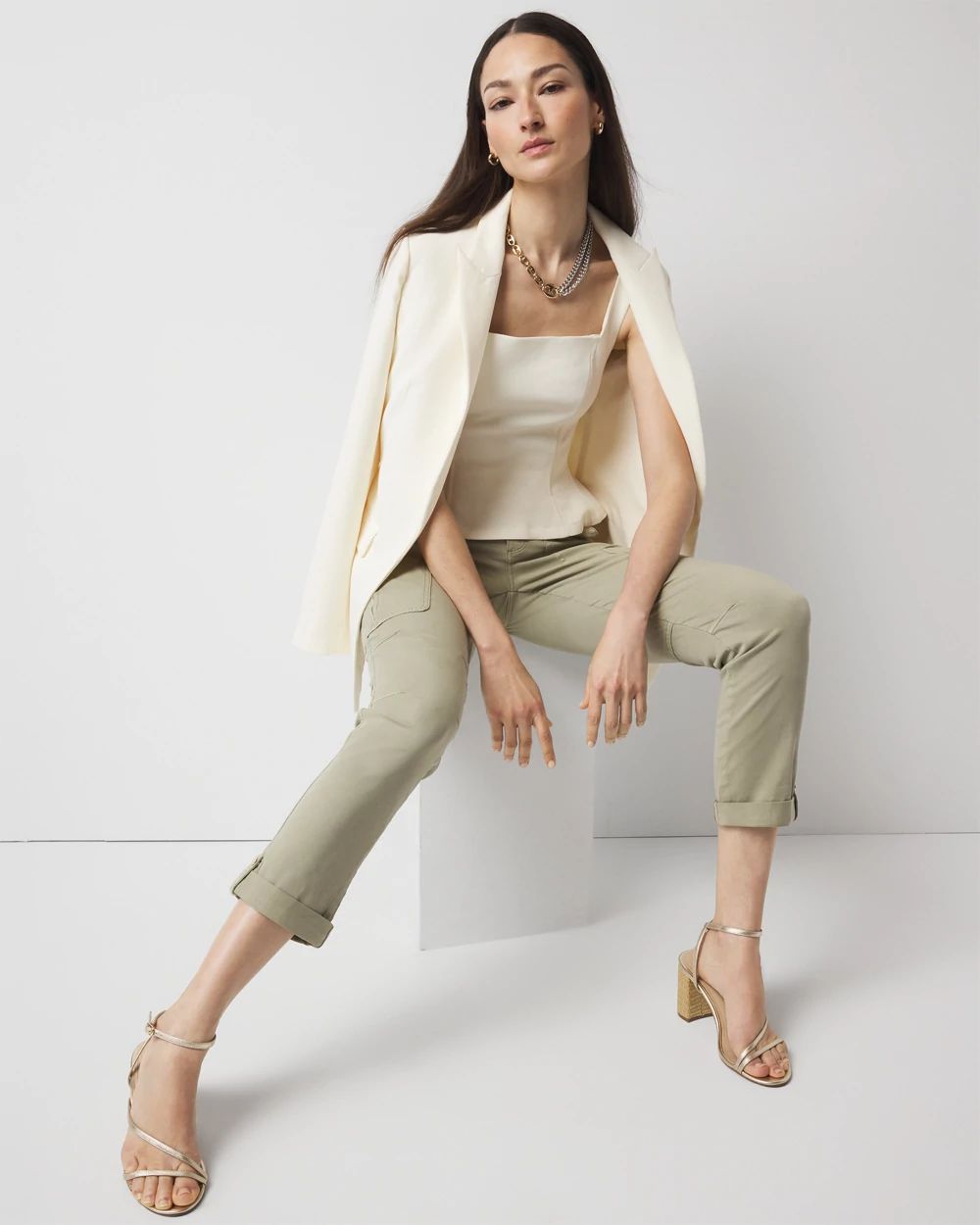 Peplum Bustier Tank