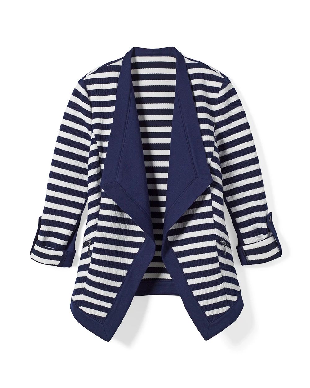 Drape Front Cardigan Jacket