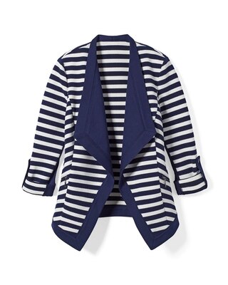 Drape Front Cardigan Jacket