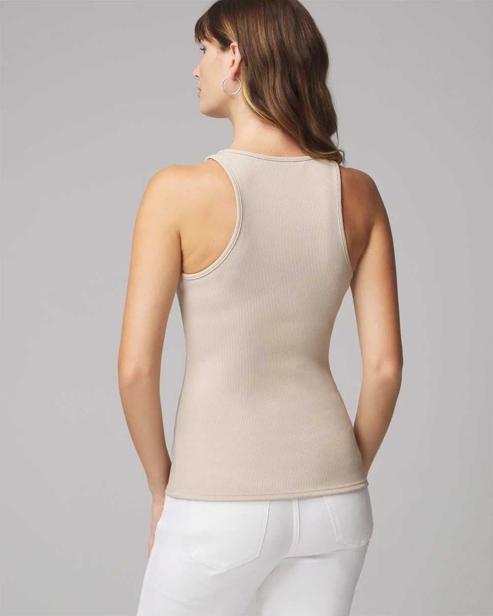 WHBM® FORME Rib Tank click to view larger image.