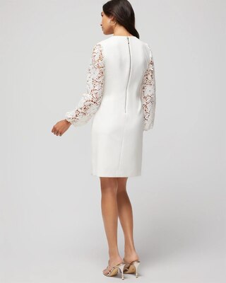 Lace Sleeve Shift Dress