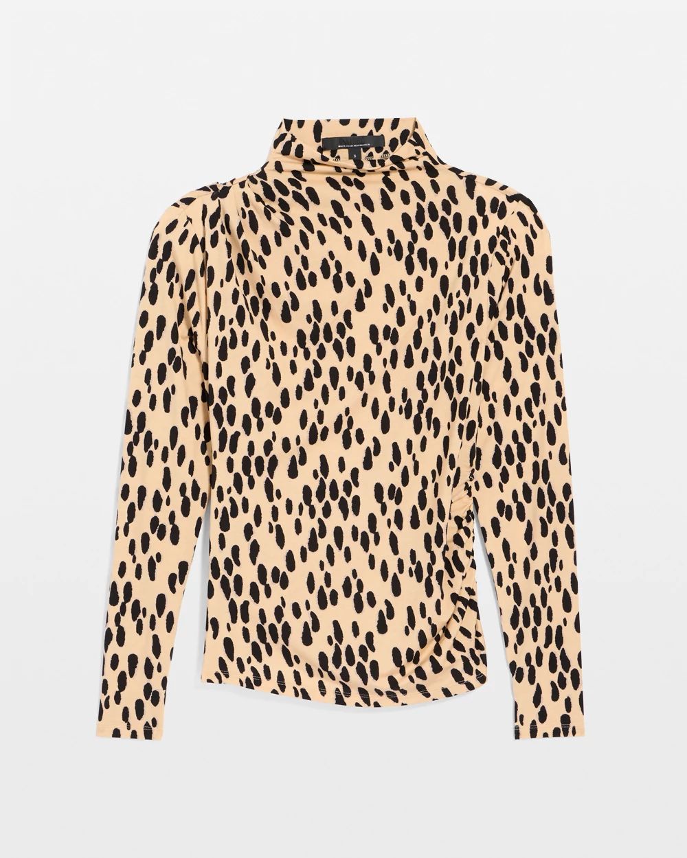 Mockneck Long Sleeve Top