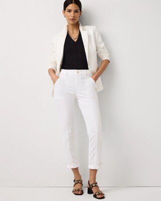 Mid-Rise Pret Crop Pant click to view larger image.