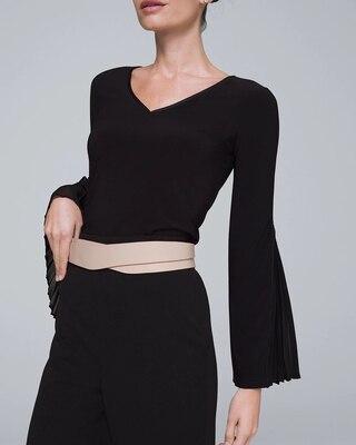 Rose Wide Crossover Belt