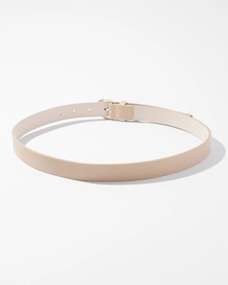 Capped Leather Pant Belt click to view larger image.