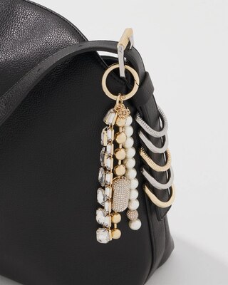 Mixed Metal Bag Charm click to view larger image.