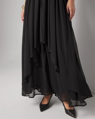 Pleated Maxi Dress click to view larger image.