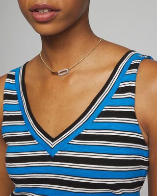 Outlet WHBM Double V-Neck Tank