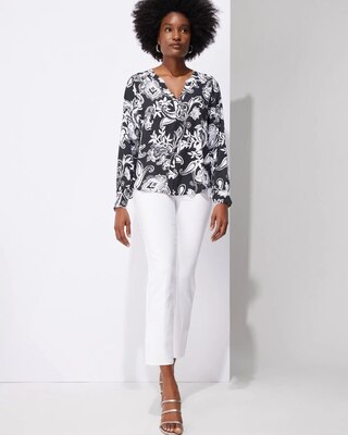 Outlet WHBM Soft Button-Down Shirt