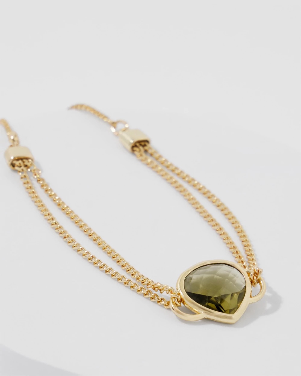 Olive + Gold Bracelet - image 4