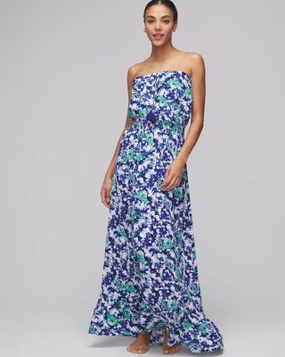 Strapless Maxi Coverup