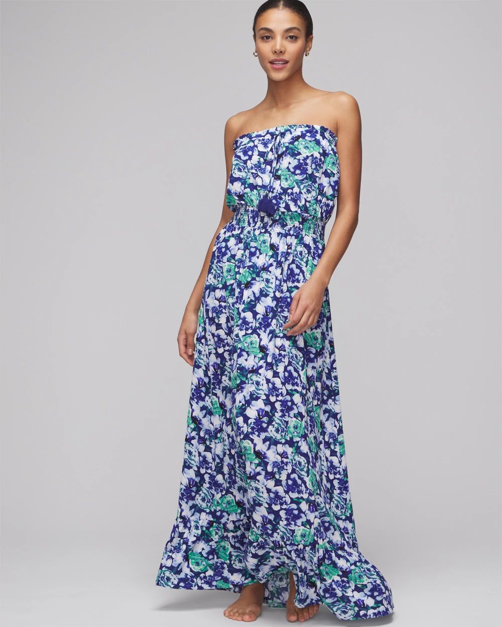 Strapless Maxi Coverup