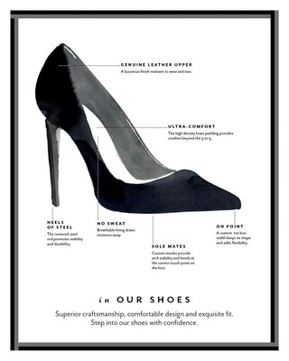 Denim Low-Heel Mules