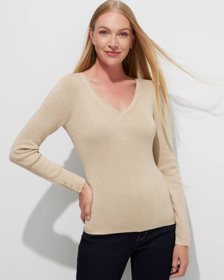 Outlet WHBM V-Neck Pullover Sweater
