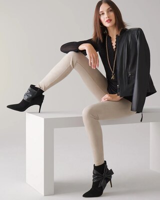 Vegan Suede WHBM® Runway Legging