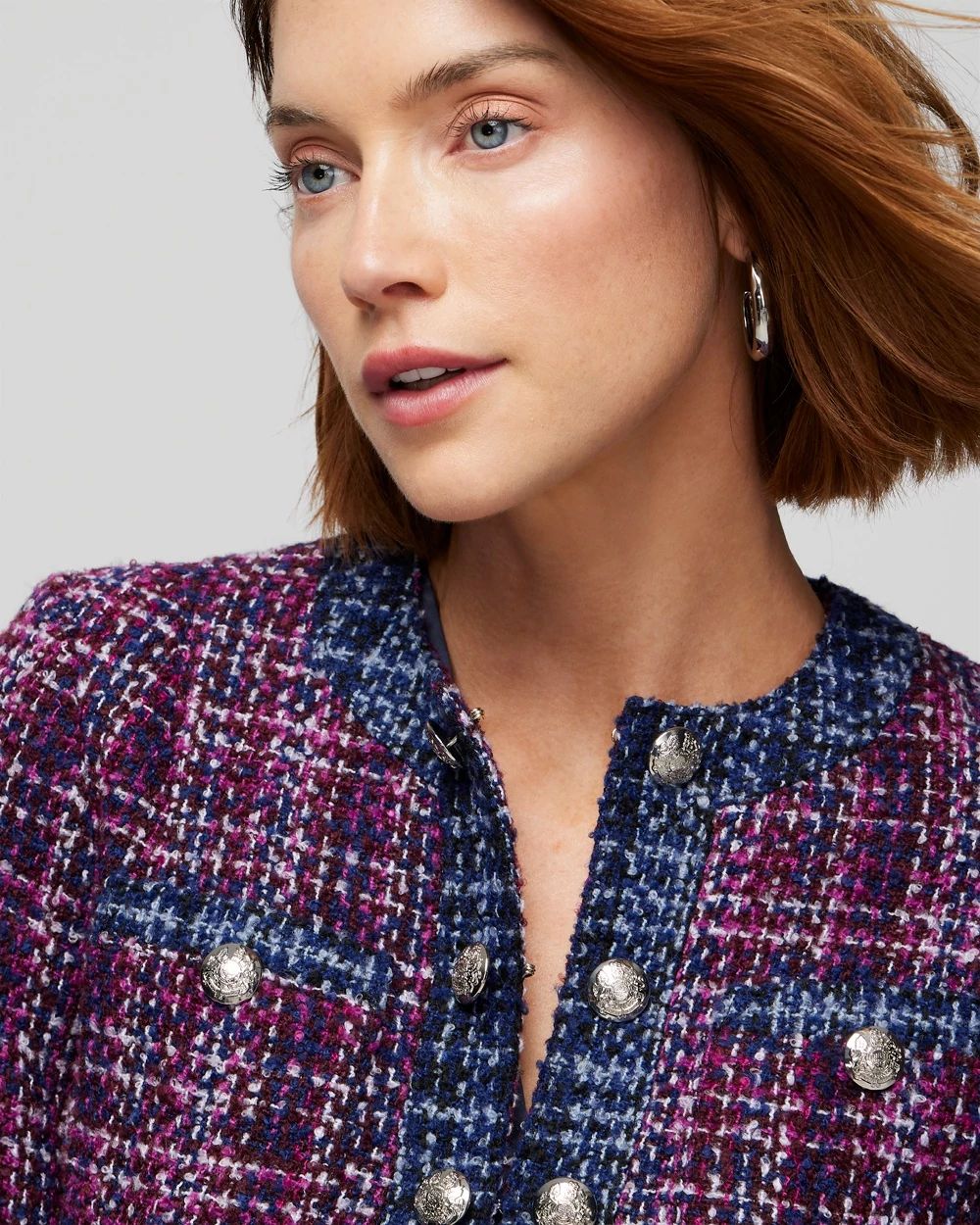 WHBM® Tweed Stylist Jacket click to view larger image.