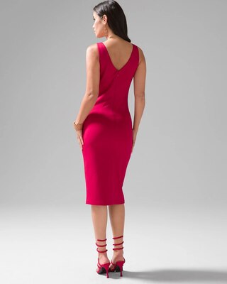 WHBM® AURA Sleeveless Sculpting Sheath Dress