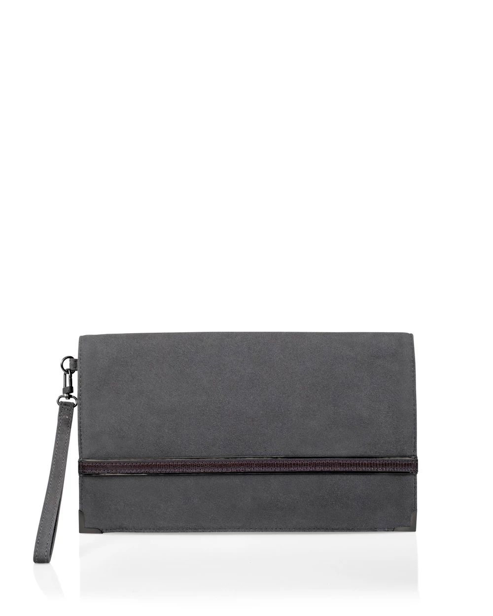 Suede Clutch