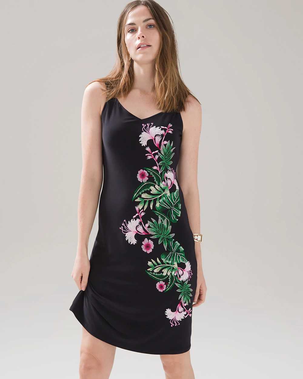 White house black best sale market embroidered dress
