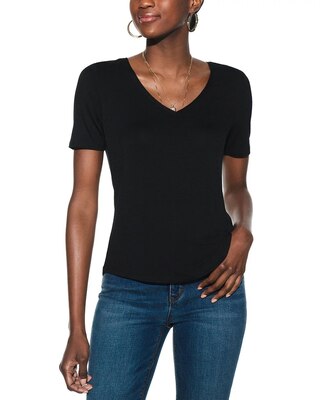 Outlet WHBM V-Neck Foundation Tee
