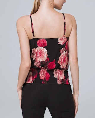 Jersey Knit Button-Surplice Cami click to view larger image.