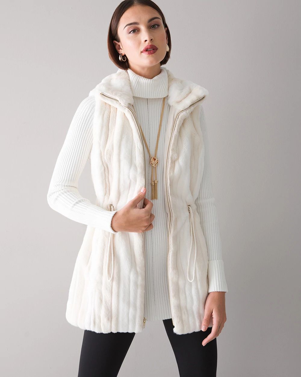 Faux Fur Vest