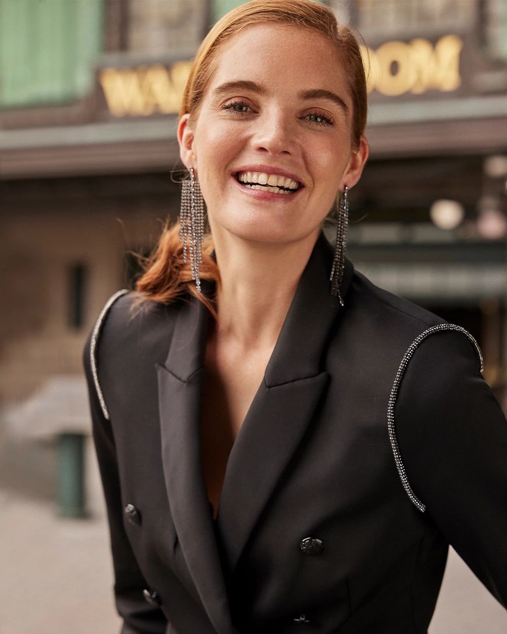 WHBM® Petite Embellished Studio Blazer