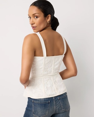 Floral Lace Bustier click to view larger image.