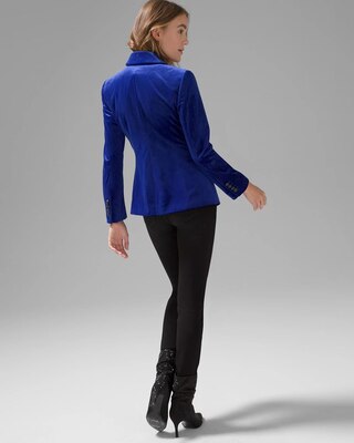 WHBM® Velvet Studio Blazer