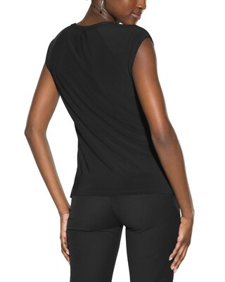Outlet WHBM Keyhole Detail Top